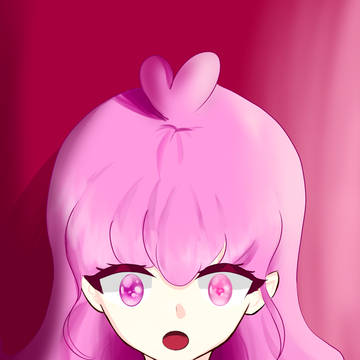 Cotton candy hair