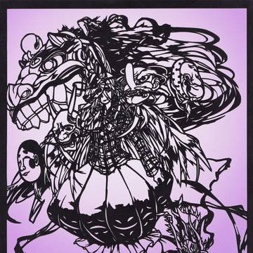 【切り絵】秦こころ01