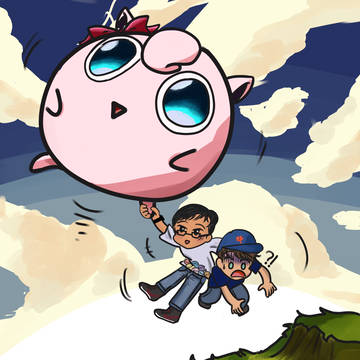 Jigglypuff fun time with friends