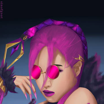Blackpink Rosé X K/da Evelynn