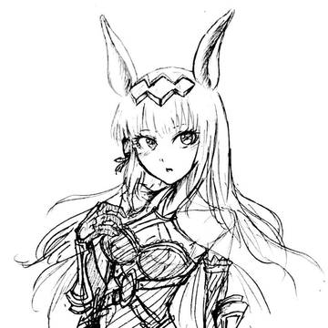 落書きウルスラちゃん