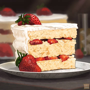 ストロベリーケーキ - Strawberry Cake