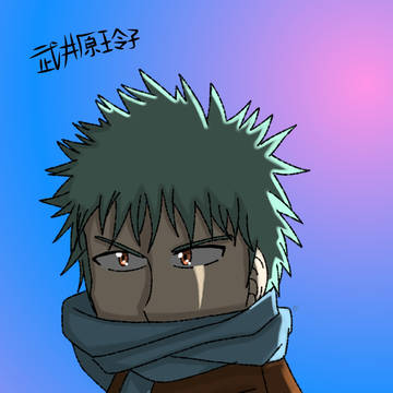 The Boy with the Blue Scarf/青いスカ