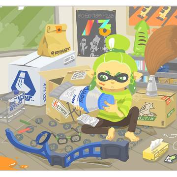パブロを購入したイカちゃん