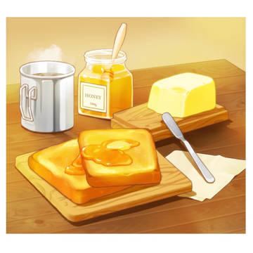 はちみつトースト