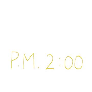 P.M. 2:00