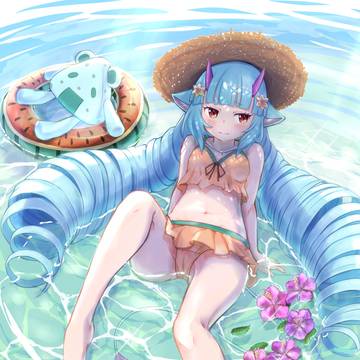 水着デルミン（SB69Aのすがた）