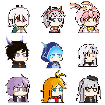 パワポケ風ドット絵
