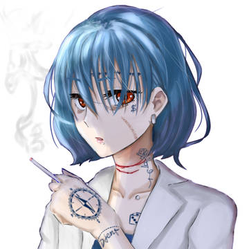 サイバーパンクものに出てきそうな中立キャラ