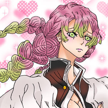 鬼滅の刃 恋柱と蛇柱と水柱