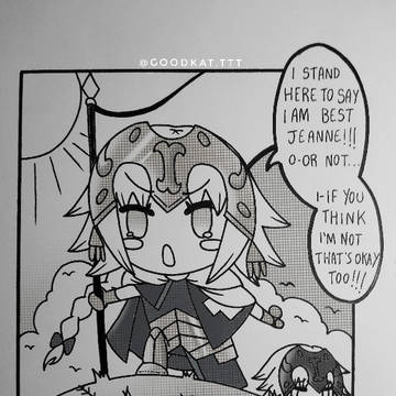 Jeanne's stand