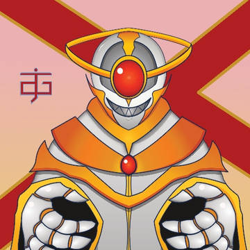 one eye