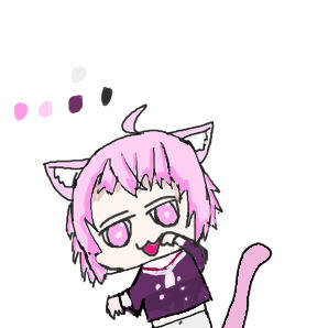 猫又おかゆ・デフォルメ