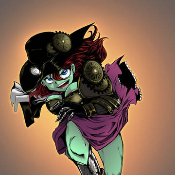Steampunk Pirate Zombie!!