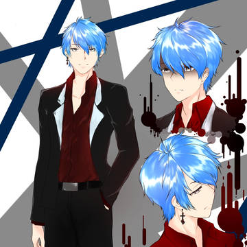 Dright Azure Character Design