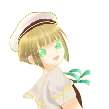 前回の絵の背景と影抜き