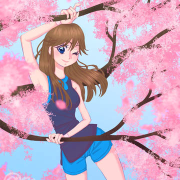 Blue & Sakura