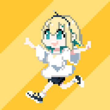 ピカミィちゃんが走るだけ