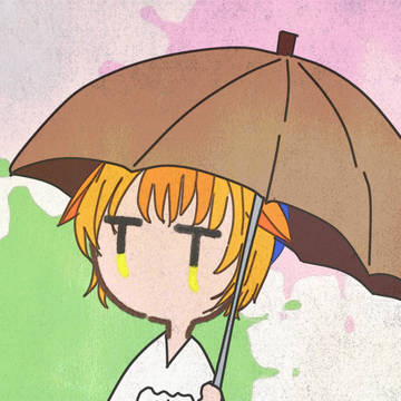 傘を差す🦒さん