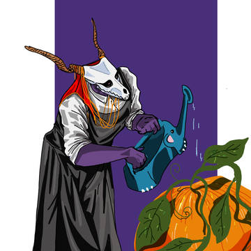エリアスとパンプキン🎃
