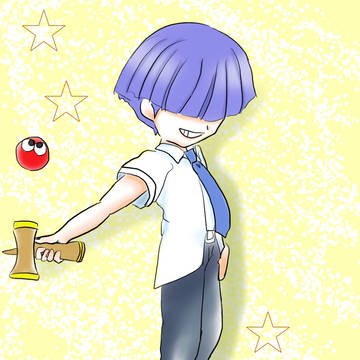 まぐろくん絵