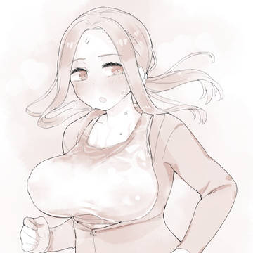 人妻ランニング