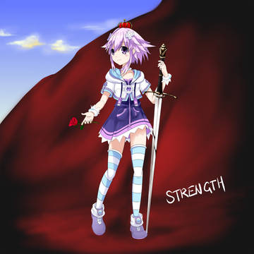 君臨するネプテューヌ