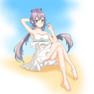 夏日沙滩