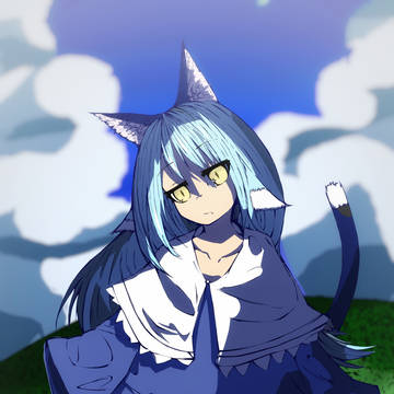 猫、不笑