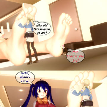 Rubbing Wendy's Tired Feet