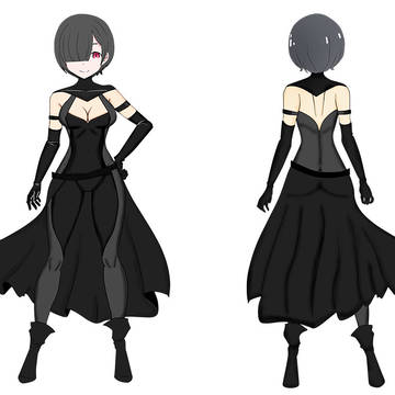 Evil Rem Character Design