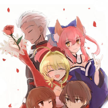 Fate/EXTRA 10周年おめでとう絵　＋　ログ