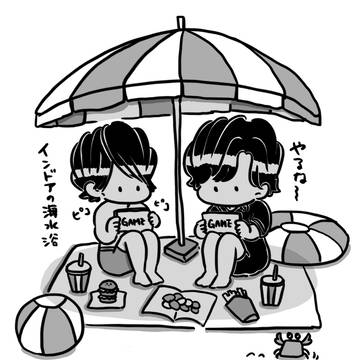 永夢くんとパラドくんの日常妄想絵17