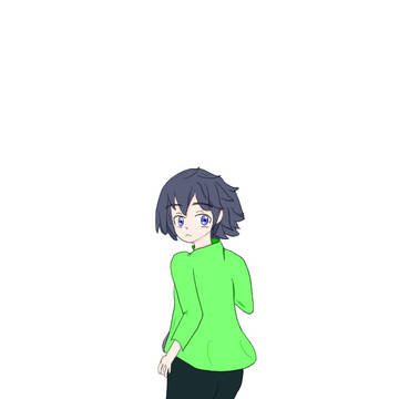 振り向き