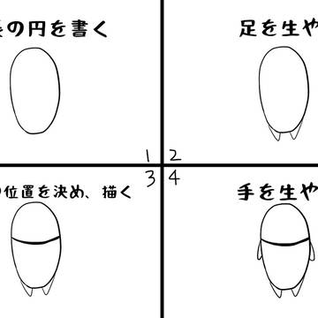 ツキプロぬいちゃんの描き方(自己流)