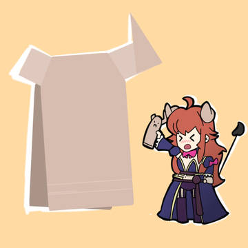 ペーパーシャミコ　オリガミまぞく