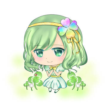 四つ葉のクローバー♪