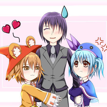プルルちゃんとタイニーちゃん and お兄ちゃん