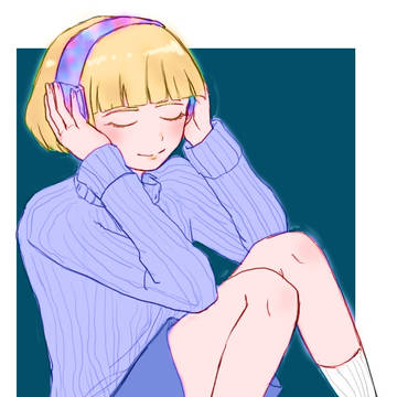 音楽を嗜む前田くん