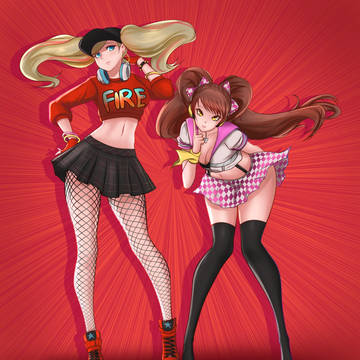 Persona 5 Ann and Rise Commissio