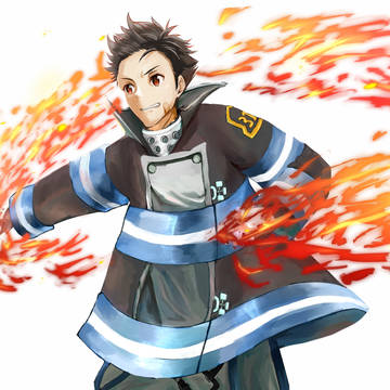 龍君と炎炎のコラ
