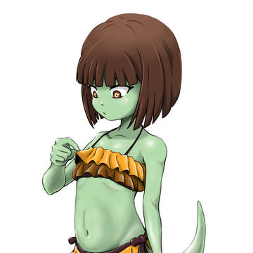 水着のアナク