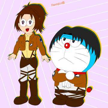 Doraemon x Levihan