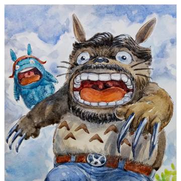 X-TOTORO ( TOTORO + X-MEN)