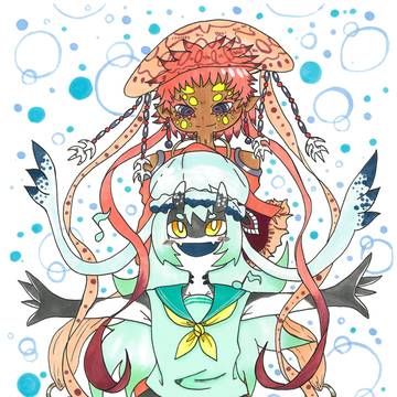 【ハルプラ】水棲＆海月帽子なかま【交流】