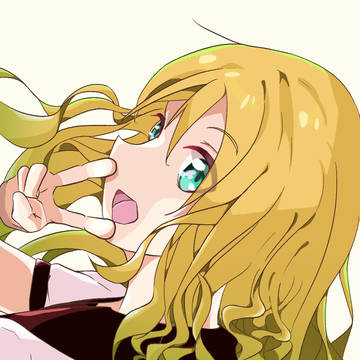 プロフィールの女の子