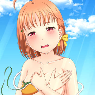 紐がほどける千歌ちゃん