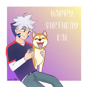 A boy and his dog/ 火渡カイ生誕祭2020