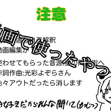 動画で使った絵
