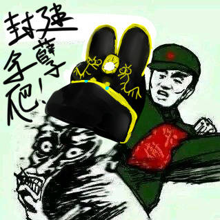 红卫兵作恶殴打皇汉满遗